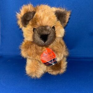 Sigikid Vintage Plush Brown Baby  Bear Stuffed Animal West Germany Sml HTF 7 In